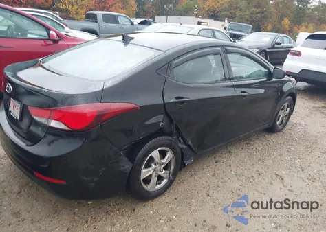 2014 Hyundai Elantra Se из США, поврежденный, VIN KMHDH4AE7EU067864